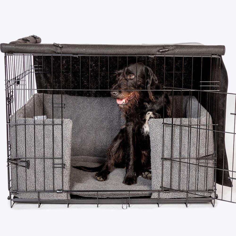 Dog Crate Bedding Sets - Chelsea Dogs - Grate Buildese Dog Crate And Bed Set