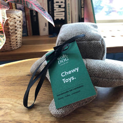 Wooldog Dog Chew Toy Set In Grey