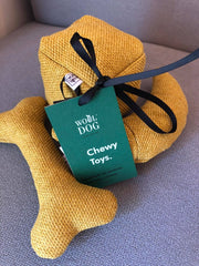 Wooldog Dog Chew Toy Set In Mustard