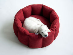 Luxury Bloom Nest Dog Bed