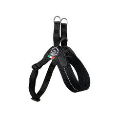 Tre Ponte Easy Fit Black Mesh Dog Harness with Adjustable Girth