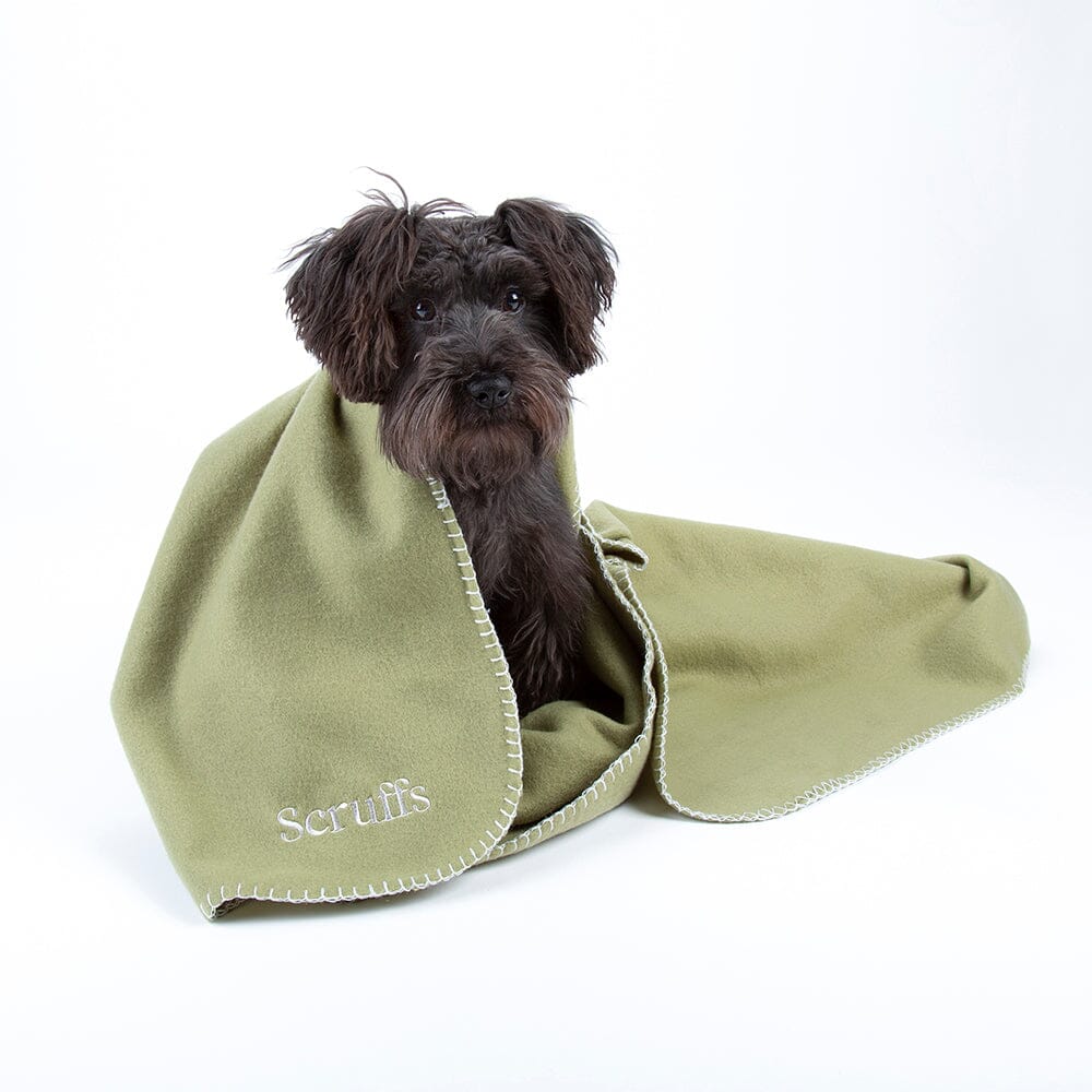 Expedition Fleece Pet Blanket - Khaki Green