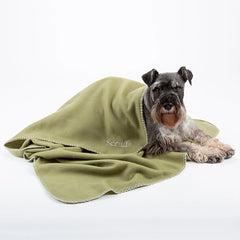 Expedition Fleece Pet Blanket - Khaki Green