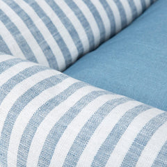 Coastal Box Dog Bed - Blue