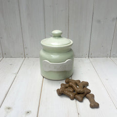 Personalised Pastel Dog Treat Jars