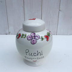 Classic Round Personalised Dog Urn