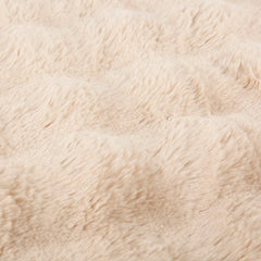 Alpine Box Dog Bed - Champagne Faux Fur