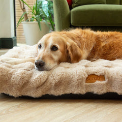 Alpine Mattress Dog Bed - Champagne Faux Fur