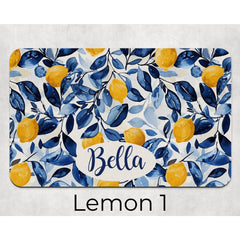 Personalised Amalfi Coast Theme Pet Bowl Placemats