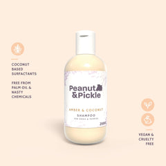 Amber & Coconut Dog and Puppy Conditioning Shampoo
