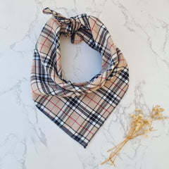 Barkberry Plaid Dog Bandana