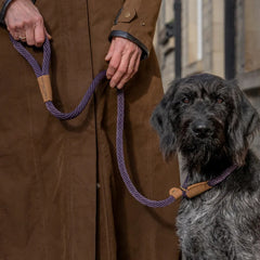 Blackberry Rope Dog Leads by Ruff And Tumble