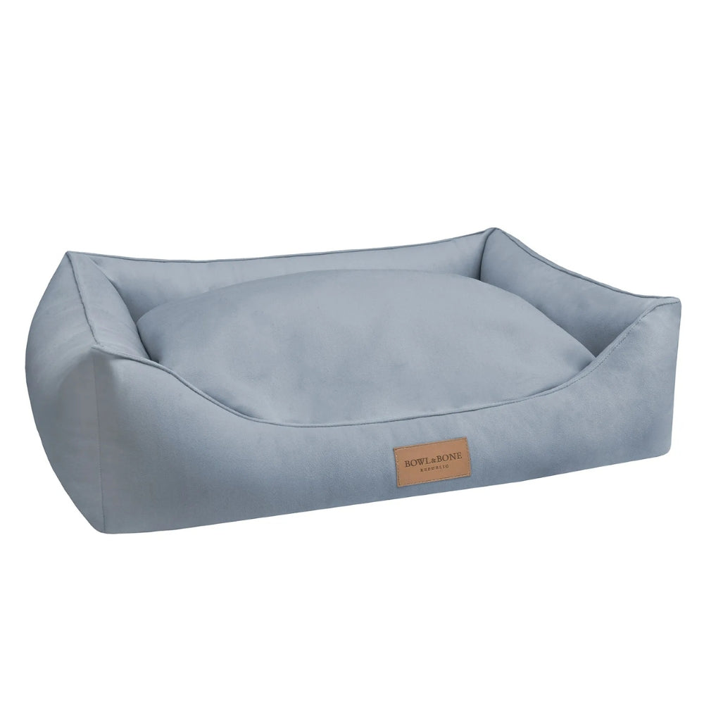 Bowl and Bone Classic Dog Bed Grey