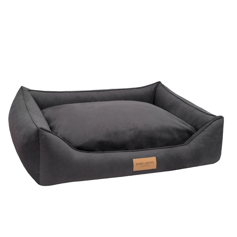 Bowl and Bone Classic Dog Bed Graphite