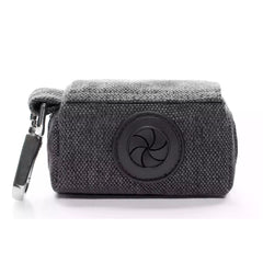 Bowl and Bone Mini Graphite Dog Poo Bag Holder