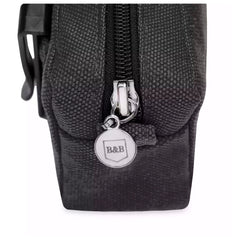 Bowl and Bone Stylish Midi Dog Treat & Poop Bag Holder Graphite