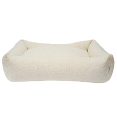 Calming Boucle Harmony Dog Bed in Harmony Cream