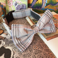 Celia Bow Wow Wow Tie Designer Dog Collar