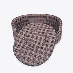 Classic Check Slumber Dog Bed by Danish Design