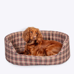 Classic Check Slumber Dog Bed by Danish Design