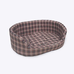 Classic Check Slumber Dog Bed by Danish Design
