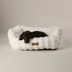 Cloud My First Round Puppy Bed & Blanket Set - Cream
