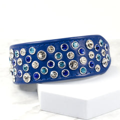 Colour Splash Swarovski Italian Greyhound Collar by Petiquette