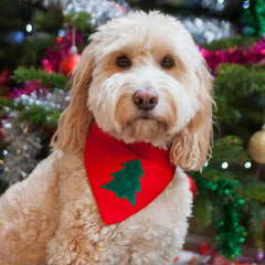 Creature Clothes Slip On Bandana Christmas Tree