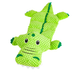 Crocodile Waffle Cord Dog Toy