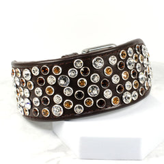 Crystal Indulgence Designer Greyhound Collar by Petiquette