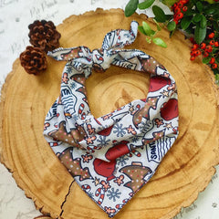 Dear Santa Christmas Dog Bandana