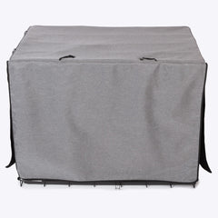 Dog Crate Cover Grey by Danish Design