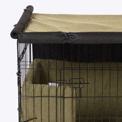 Dog Crate Cover Olive by Danish Design