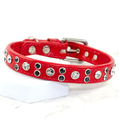 Dot Matrix Dazzling Dog Collar by Petiquette