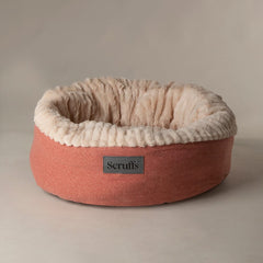 Ellen Donut Dog Bed Terracotta