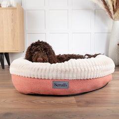 Ellen Donut Dog Bed Terracotta