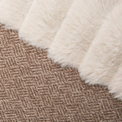 Ellen Donut Dog Bed Tan