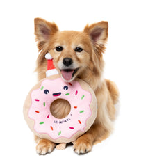 FuzzYard Ho Ho Donut Christmas Dog Toy