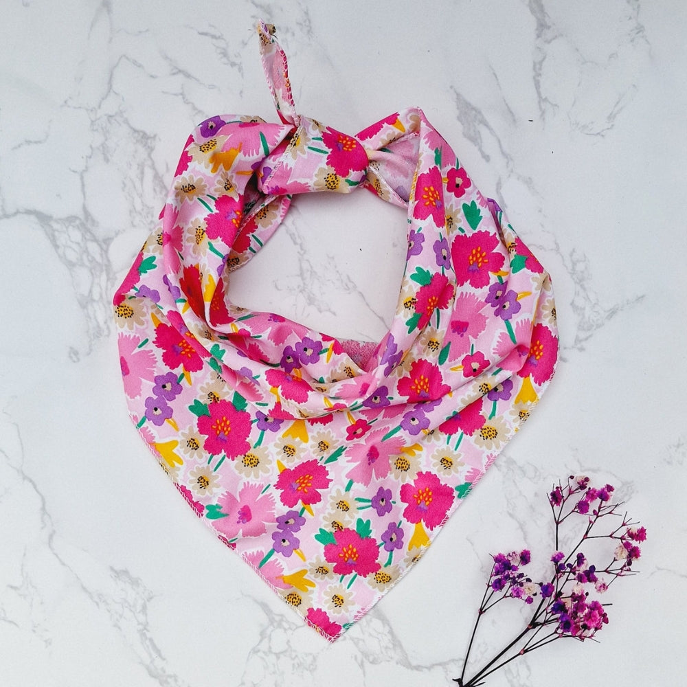 Flower Girl Dog Bandana