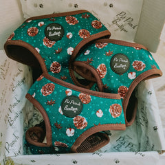 Forest Fir Cone Dog Harness