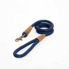 French Navy Rope Dog Leads by Ruff And Tumble