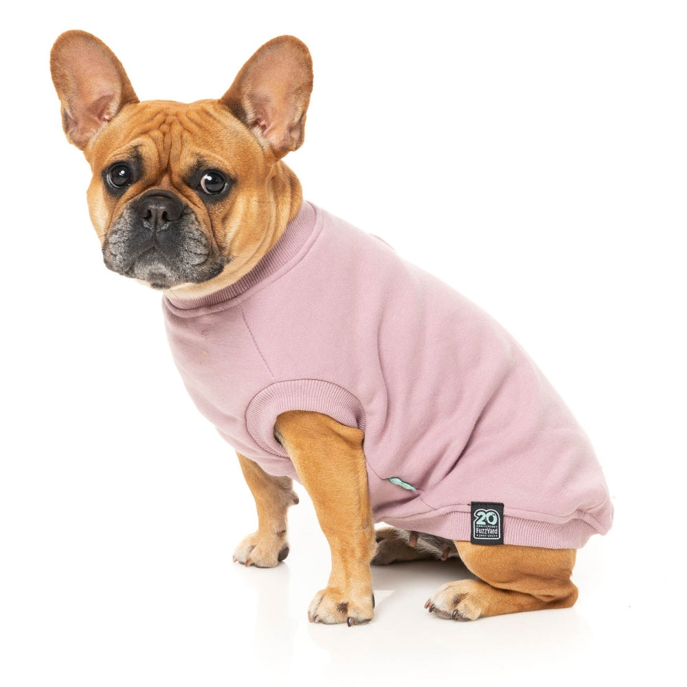 FuzzYard Allday Dog Sweater - Purple