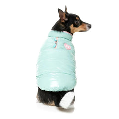 FuzzYard Amor Puffer Dog Jacket - Mint