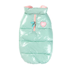 FuzzYard Amor Puffer Dog Jacket - Mint