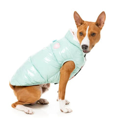 FuzzYard Amor Puffer Dog Jacket - Mint
