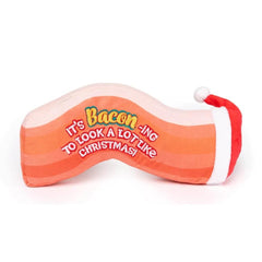 FuzzYard Bacon-ing To Look A Lot Like Xmas Dog Toy