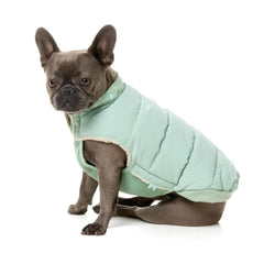 FuzzYard Essential Puffer Dog Jacket - Mint
