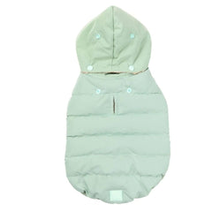FuzzYard Essential Puffer Dog Jacket - Mint