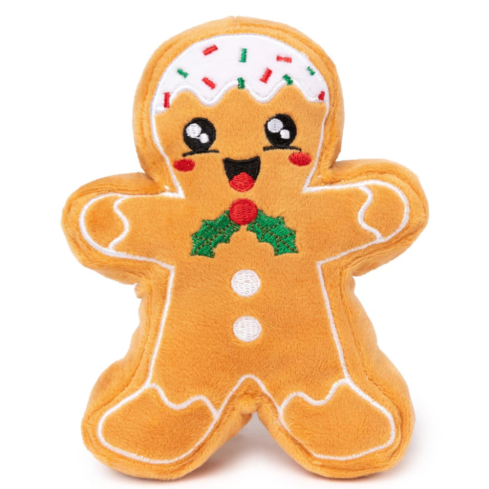 FuzzYard Fred The Gingerbread Man Christmas Dog Toy
