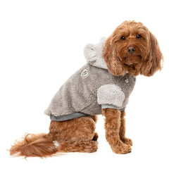 FuzzYard Winnie Dog Hoodie - Grey